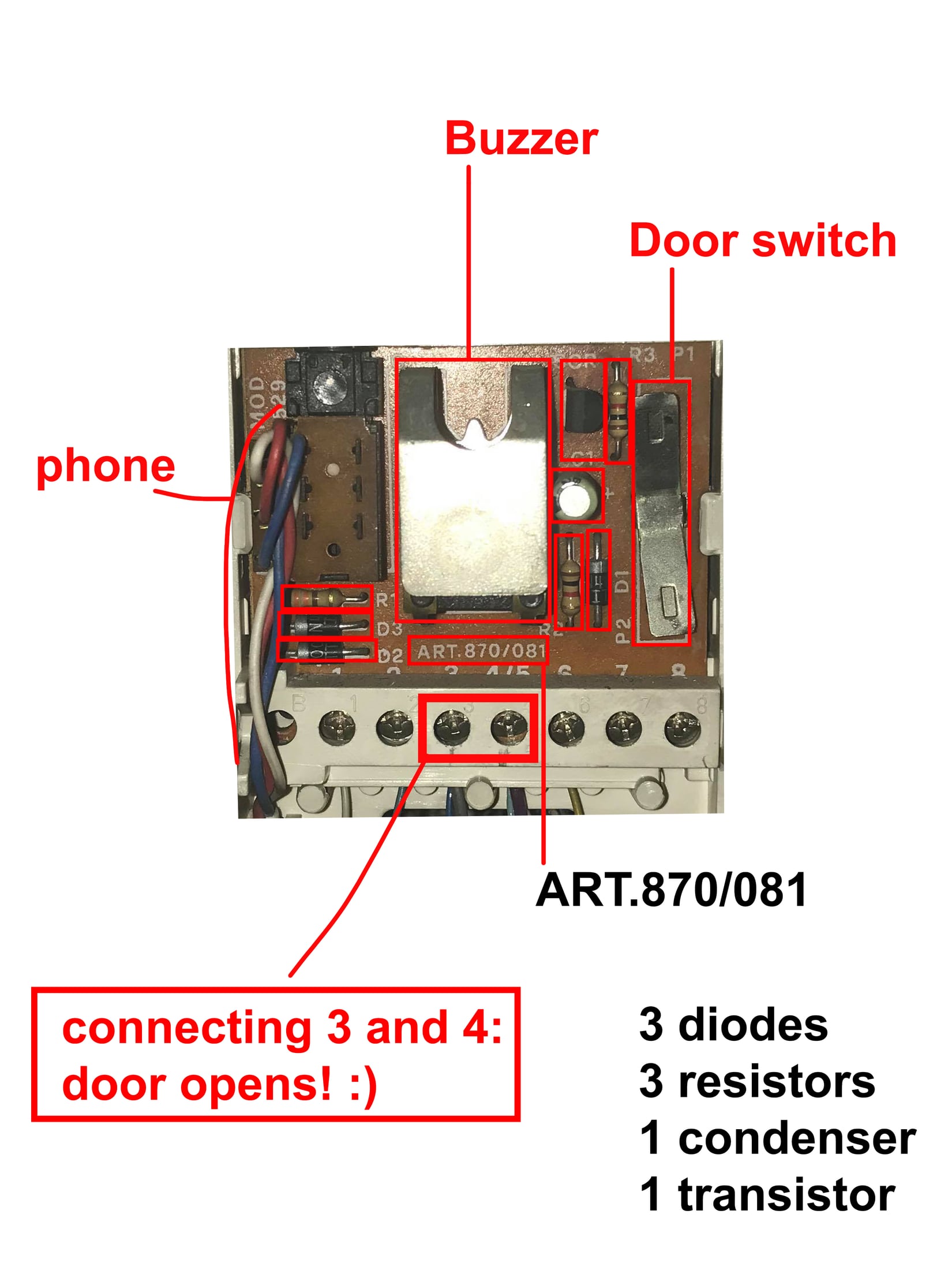 Illustration for Hacking my intercom with remote door opening functionality