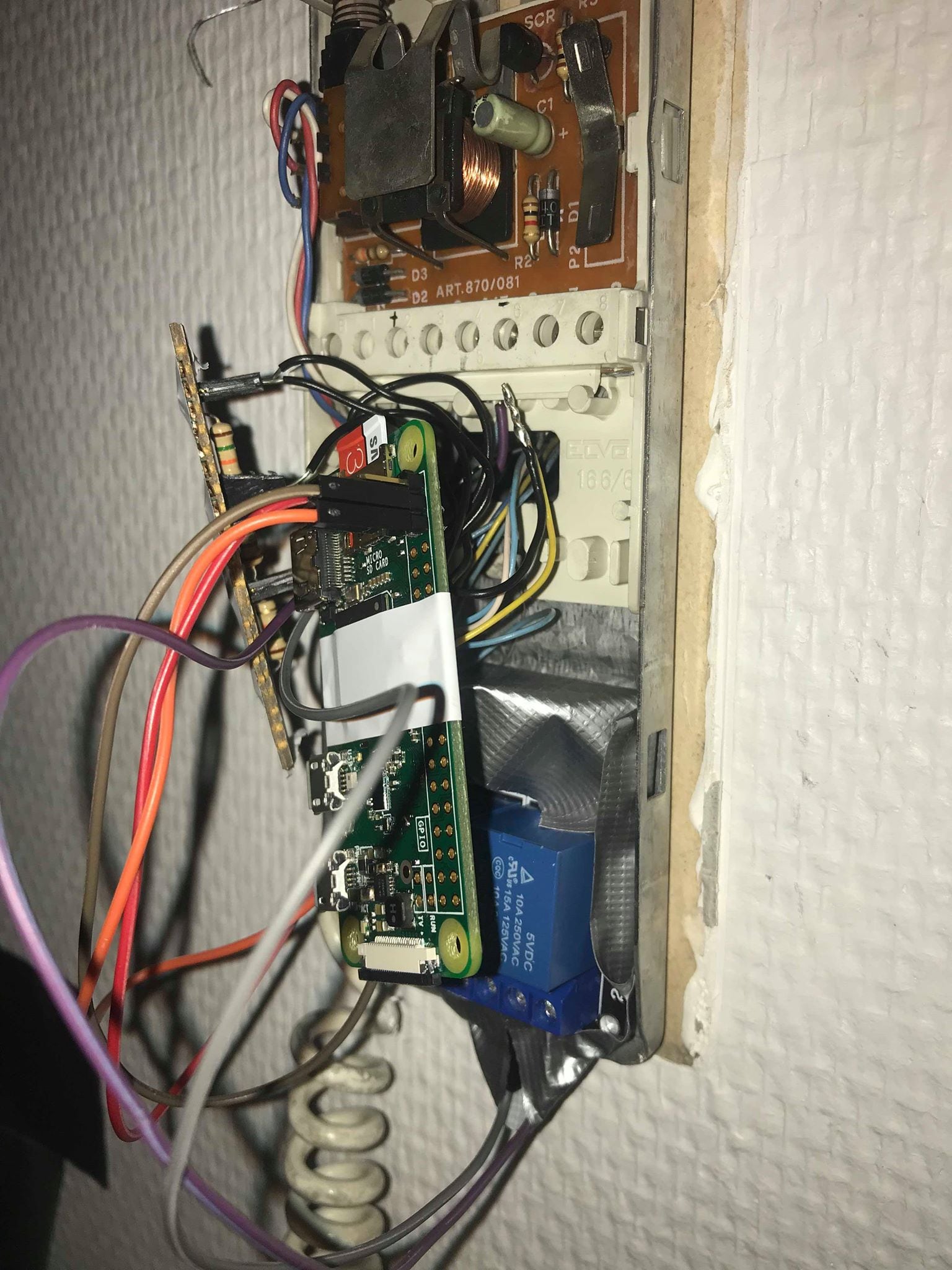 Illustration for Hacking my intercom with remote door opening functionality